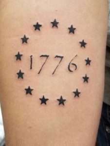 1776 Tattoo Mean