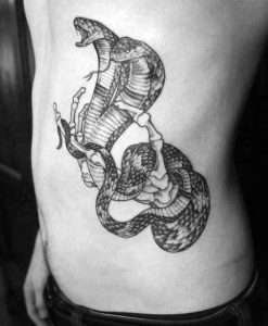 2 headed snake tattoo design