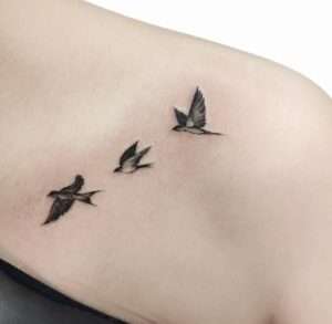3 Birds Tattoo Meaning