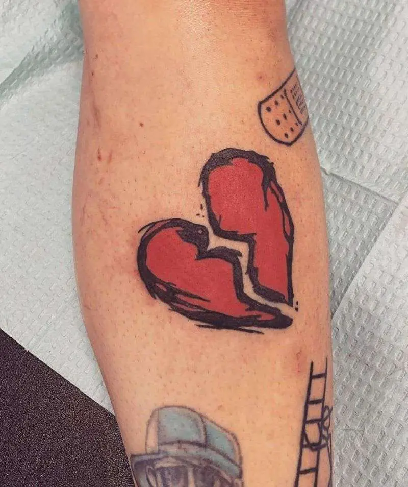 Crying Heart Tattoo Meaning Symbolism And Emotions Behind The Ink Inkcites