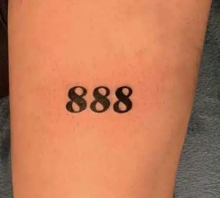 888 Tattoo Meaning