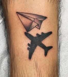 Airplane tattoo meaning