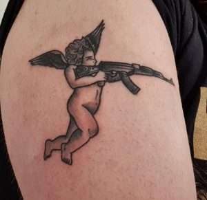 Angel With Ak 47 Tattoo Meaning