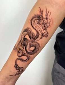Chinese dragon tattoo meaning