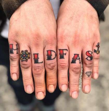 Hold Fast Tattoo Meaning