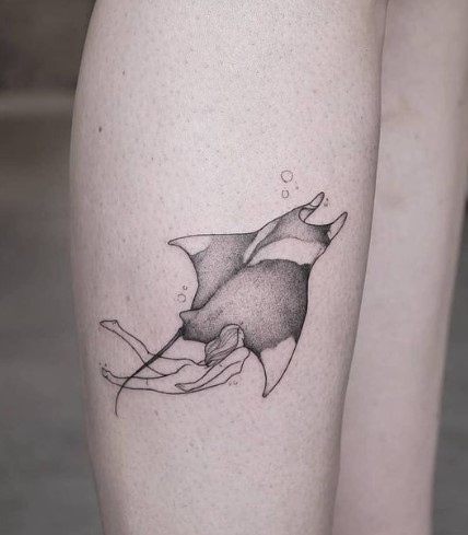 Manta Ray Tattoo Meaning: