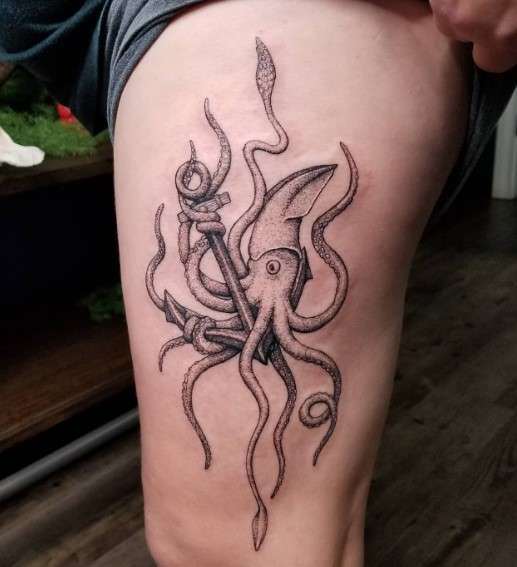 Meaning of Squid Tattoo Unveiling the Mysterious Symbolisms InkCites