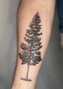 Pine tree tattoo meaning