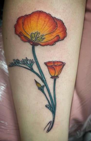 Poppy Tattoo Meaning : Beauty and Powerful Symbolism - InkCites