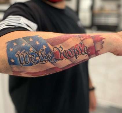 We the People Tattoo Meaning - InkCites