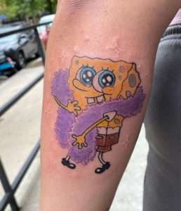 What Does Spongebob Tattoo Mean