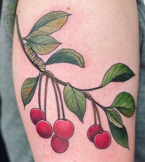 cherry tattoo