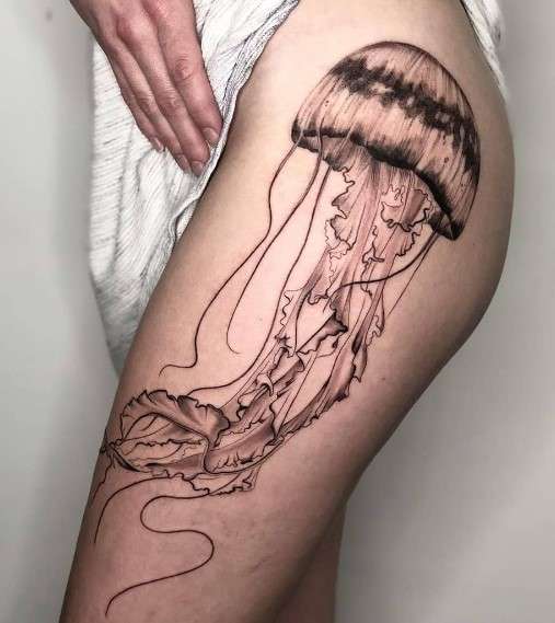 jellyfish tattoo