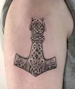 Mjolnir Tattoo Meaning