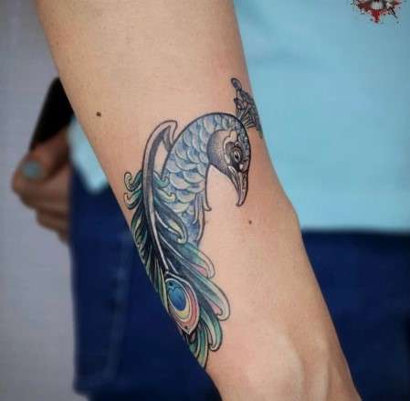 Peacock Tattoo Design