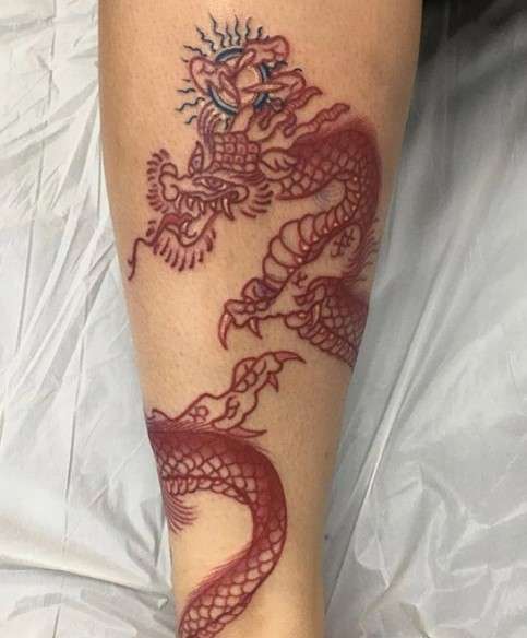 red dragon tattoo