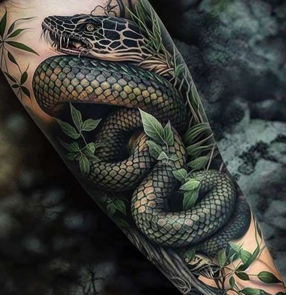 Snake tattoo Design