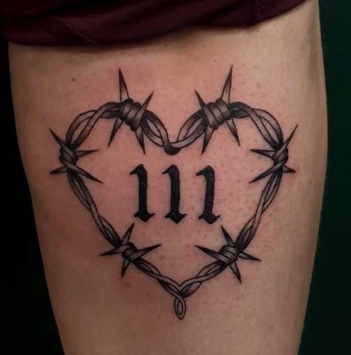 111 Tattoo Meaning Mystical Symbolism Behind This Powerful Number