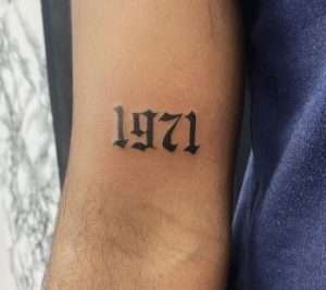 1971 Tattoo Meaning