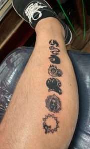 7 Deadly Sins Tattoo Meaning