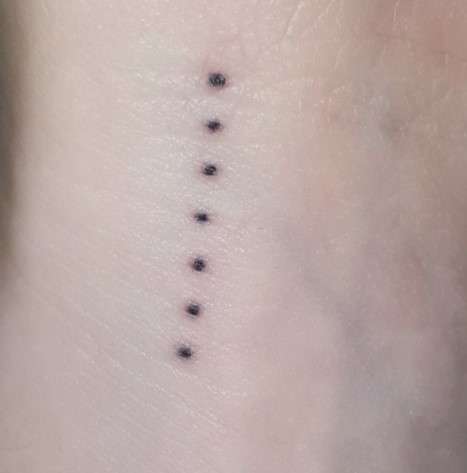 7 Dots Tattoo Meaning