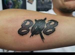 808 tattoo meaning