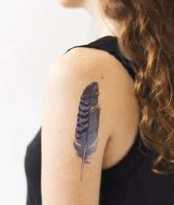 Blue Jay Feather Tattoo Meaning