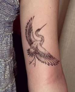 Crane Meaning Tattoo