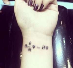 Dirac Equation Tattoo Meaning