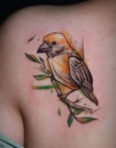 Enigmatic Canary Tattoo Meaning