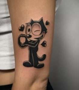 Felix the Cat Tattoo Meaning