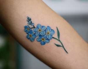 Forget Me Not Flower Meaning Tattoo