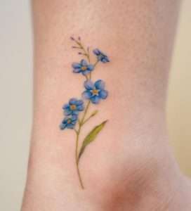Forget Me Not Flower Tattoo Meaning