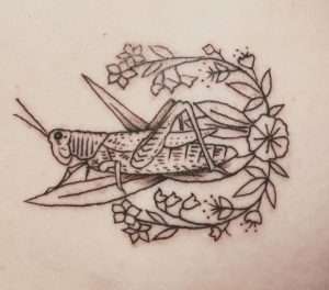 Grasshopper Tattoo Meaning
