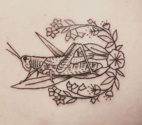 Grasshopper Tattoo Meaning - InkCites