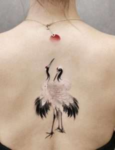 Japanese Crane Tattoo Meaning