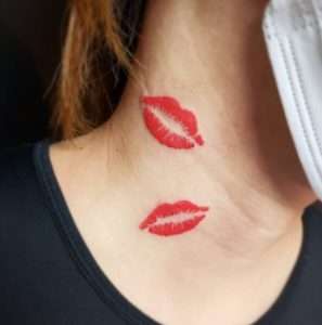 Lip Neck Tattoo Meaning