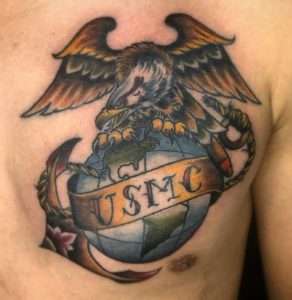 Marine Tattoos And Meanings