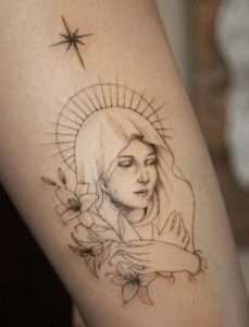 Virgin Mary Meaning Tattoo