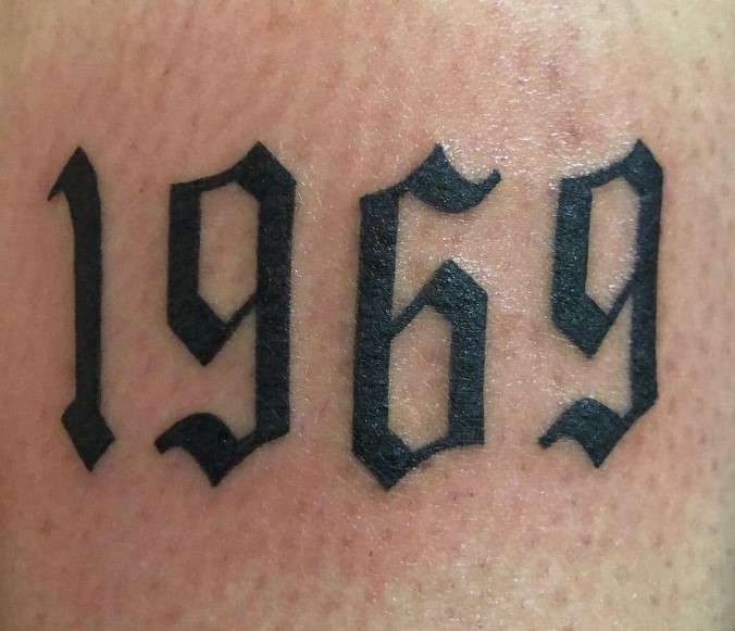 1969 Tattoo bold