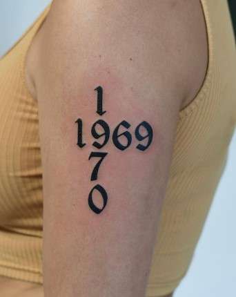 1969 Tattoo cross style