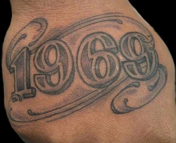 1969 Tattoo on fist