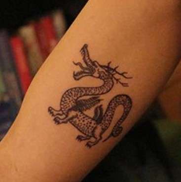 Dragon persian tattoo meaning
