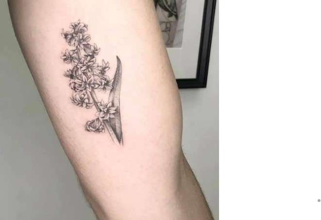 White Hyacinth tattoo meaning