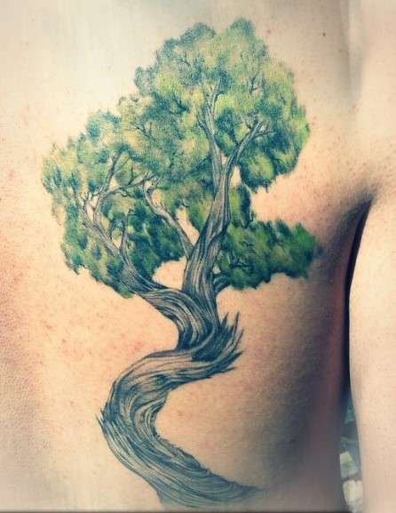 tree juniper tattoo