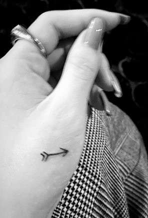 Selena Gomez Arrow Tattoo Meaning