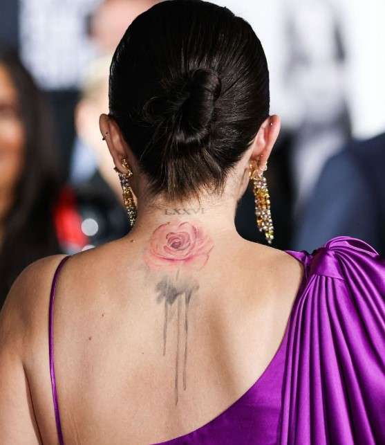 Selena Gomez Rose Tattoo Meaning