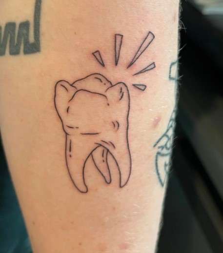 Boygenius Tooth Tattoo on culture