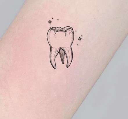 Boygenius Tooth Tattoo meanings