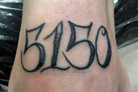 5150 Tattoo Ideas and Designs